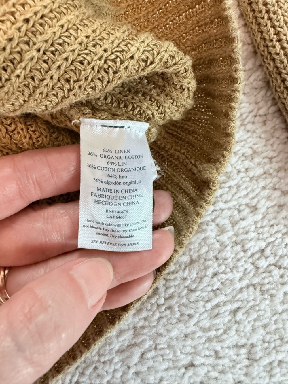 Faherty Miramar relaxed cardigan - Picture 5 of 8